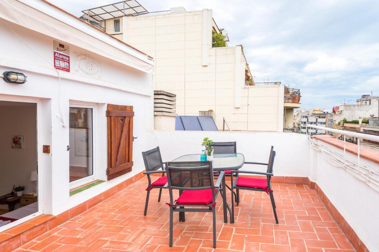Cozy Studio With Amazing Terrace Near Plaza Espana 巴塞罗那 外观 照片